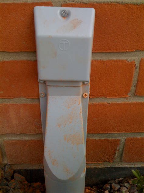 bt green junction box|telephone junction box outside house.